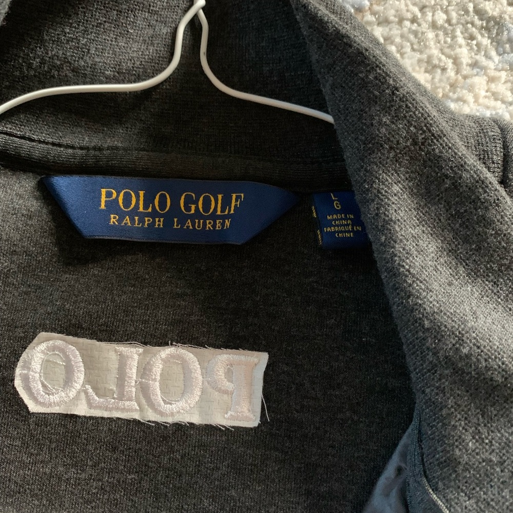 Polo Ralph Lauren Black Vest EUC!